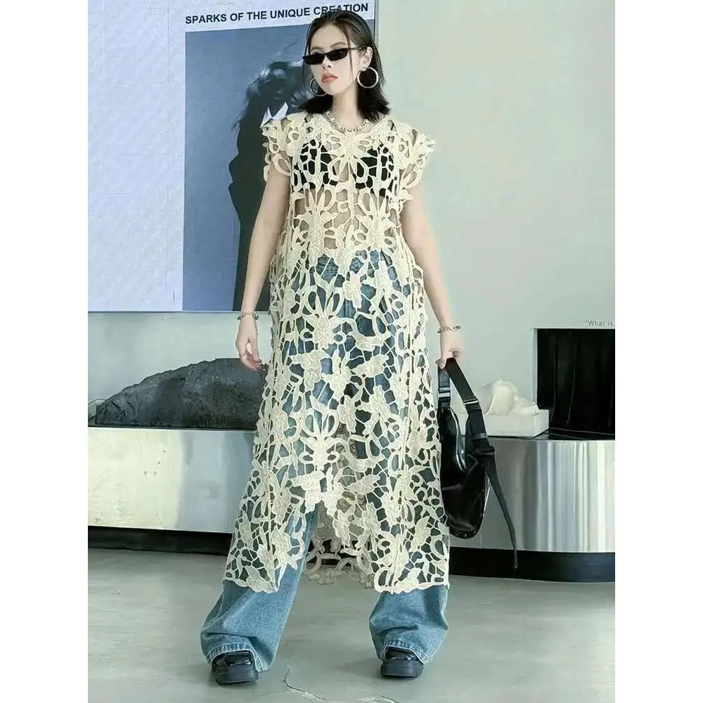 Valentina Retro Cut-Out Cover Up